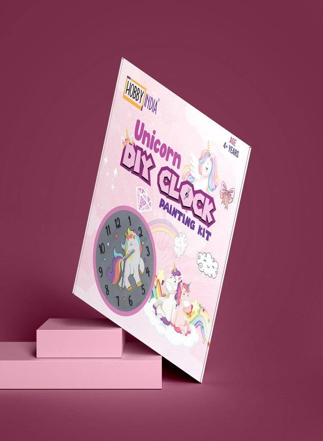 HOBBY INDIA مجموعة هوبي إنديا للفنون والحرف اليدوية - مجموعة صنع الساعات - مجموعة أنشطة الرسم والتلوين للأطفال - Image 4